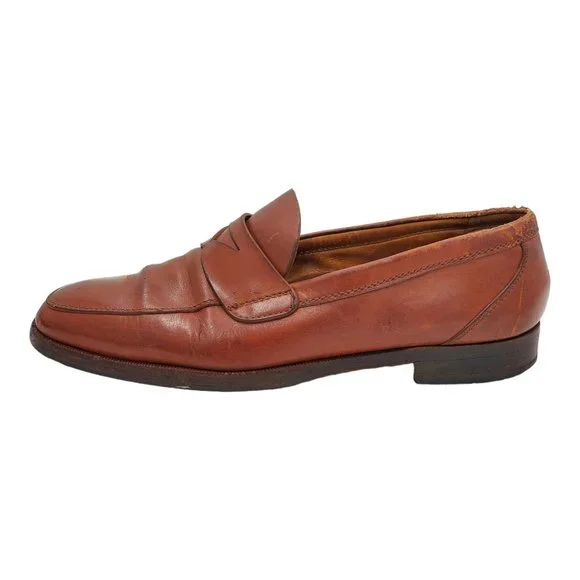 Gucci | Shoes | Gucci Mens Vintage Penny Loafers Brown 